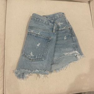 AGOLDE denim shorts